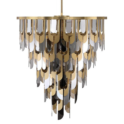 Avenue Lighting Paramount 25 Light 46" Wide Waterfall Chandelier