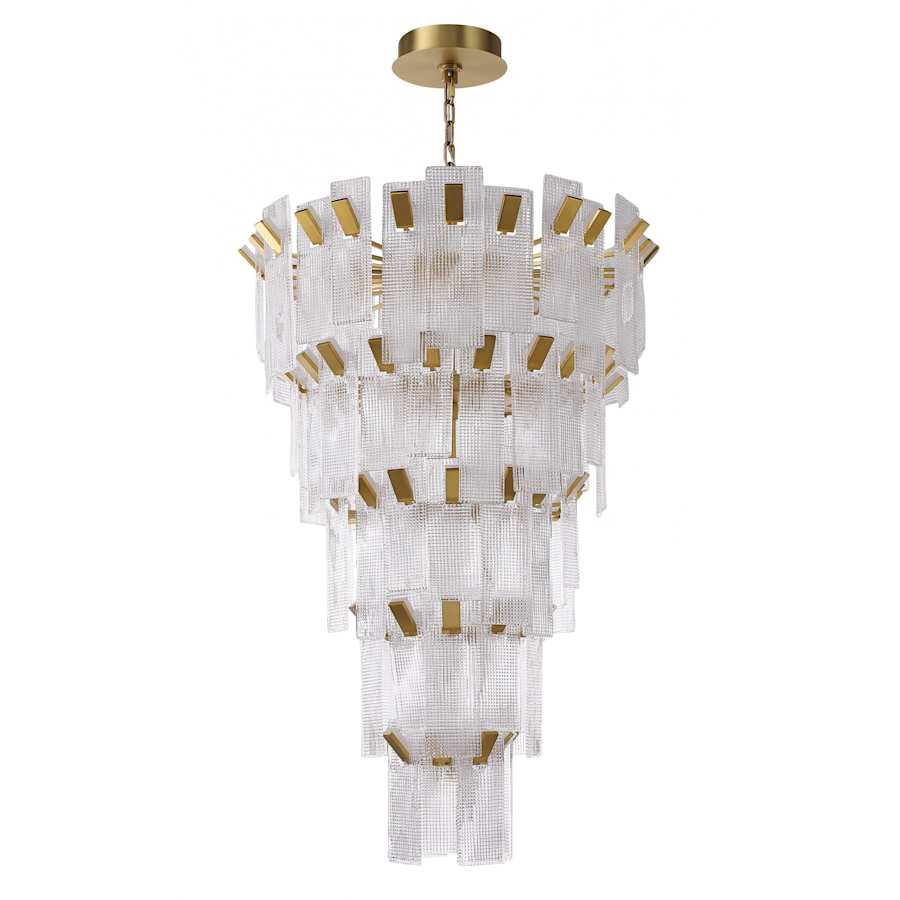 Avenue Lighting Belmont 40" Wide Waterfall Chandelier