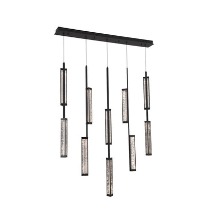 Avenue Lighting Metropole 51" Wide Crystal Linear Chandelier