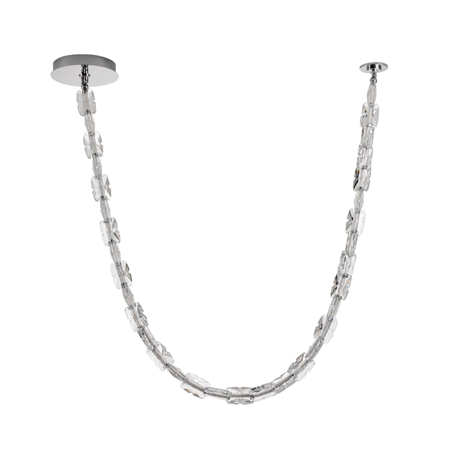 Avenue Lighting Monarch 11" Wide Crystal Linear Chandelier