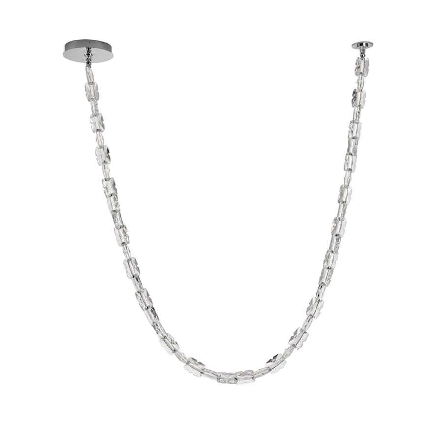 Avenue Lighting Monarch 11" Wide Crystal Linear Chandelier