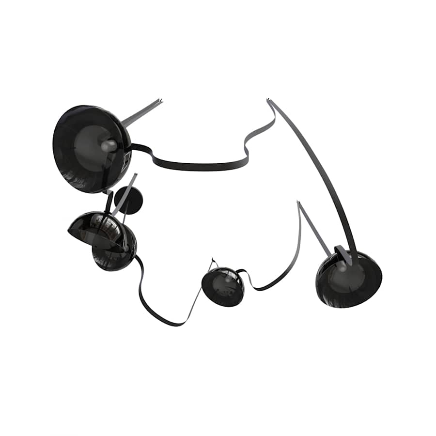 Avenue Lighting Fremont 9" Wide Abstract Chandelier