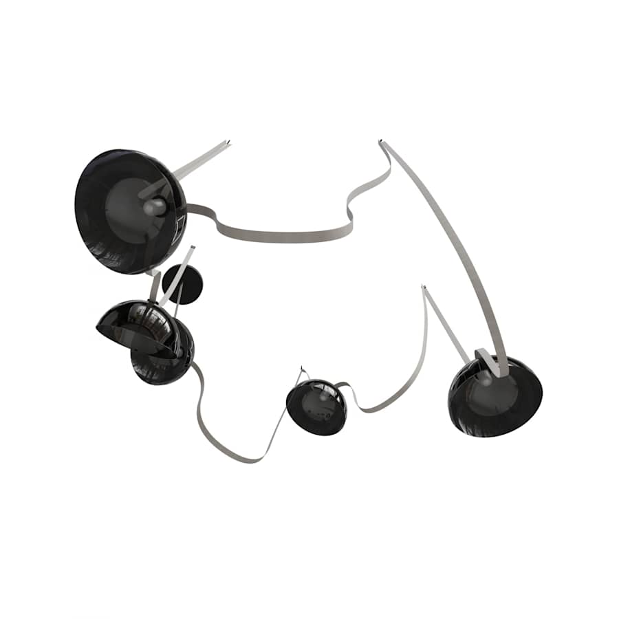 Avenue Lighting Fremont 9" Wide Abstract Chandelier