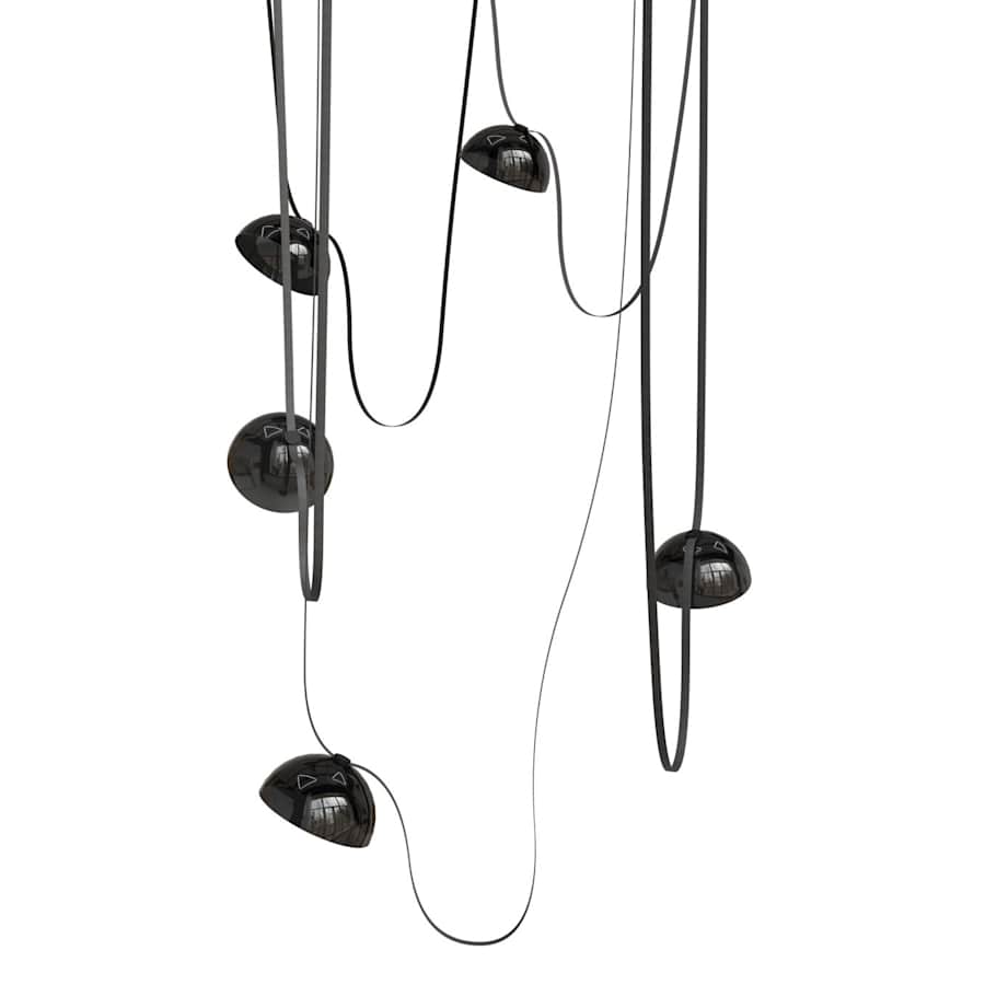 Avenue Lighting Fremont 9" Wide Abstract Chandelier