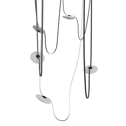 Avenue Lighting Fremont 9" Wide Abstract Chandelier