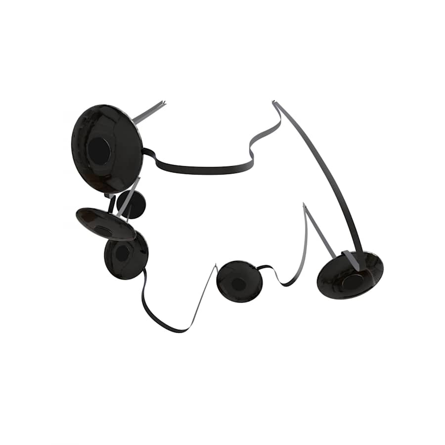 Avenue Lighting Fremont 9" Wide Abstract Chandelier