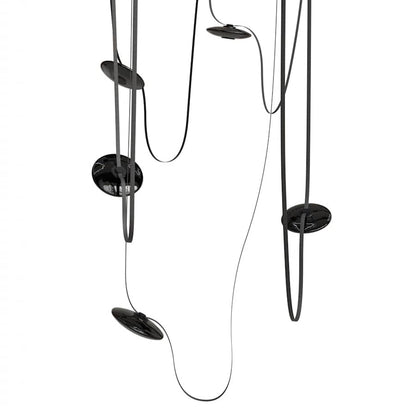 Avenue Lighting Fremont 9" Wide Abstract Chandelier