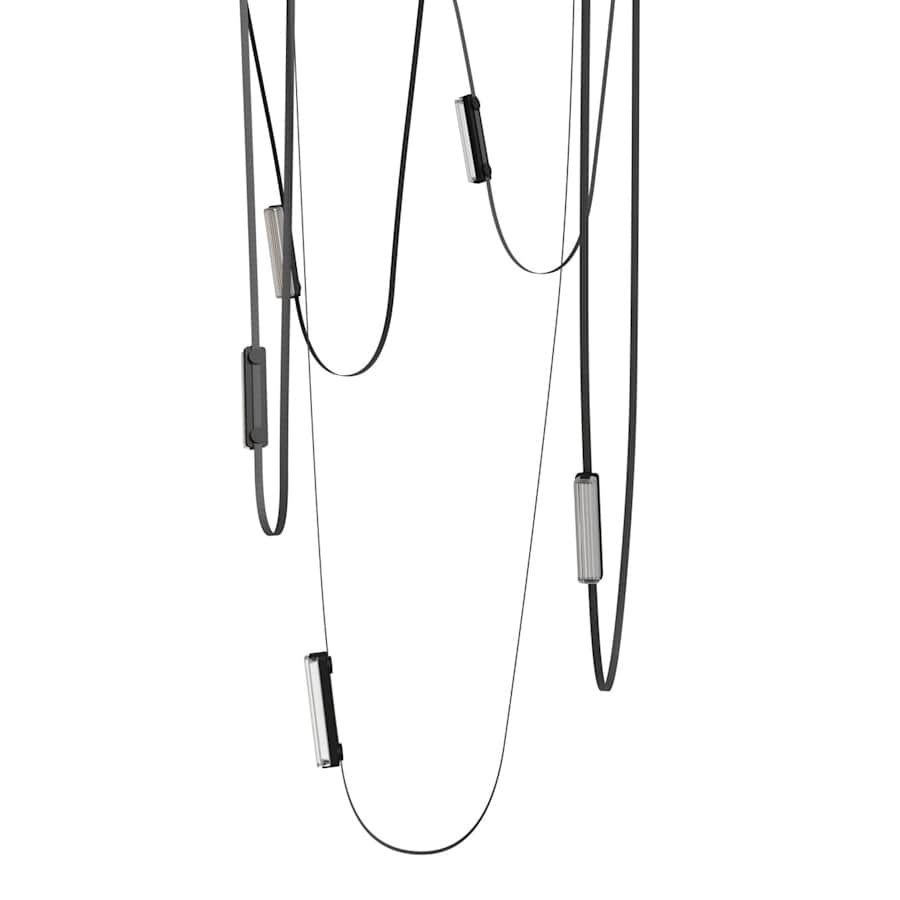 Avenue Lighting Fremont 3" Wide Abstract Chandelier