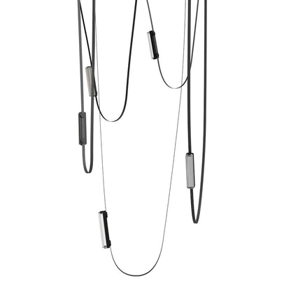 Avenue Lighting Fremont 3" Wide Abstract Chandelier