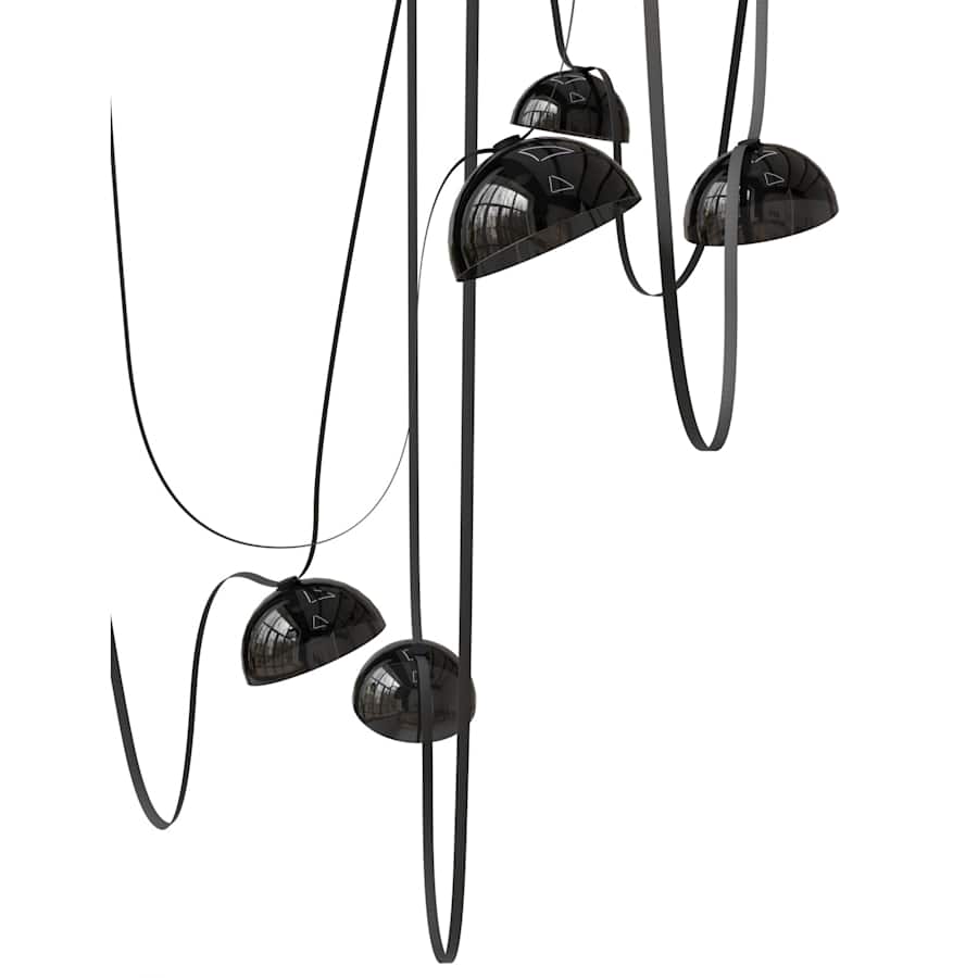 Avenue Lighting Fremont 9" Wide Abstract Chandelier