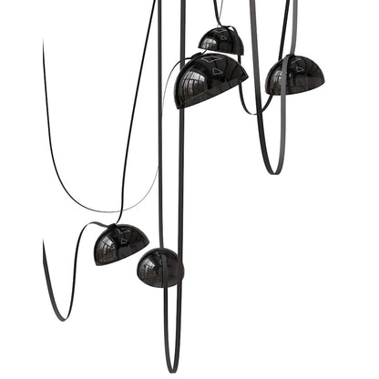 Avenue Lighting Fremont 9" Wide Abstract Chandelier