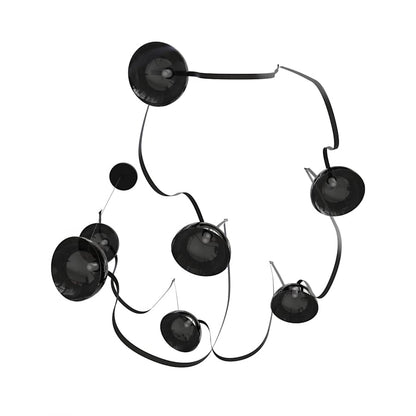 Avenue Lighting Fremont 9" Wide Abstract Chandelier