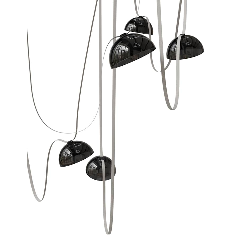 Avenue Lighting Fremont 9" Wide Abstract Chandelier