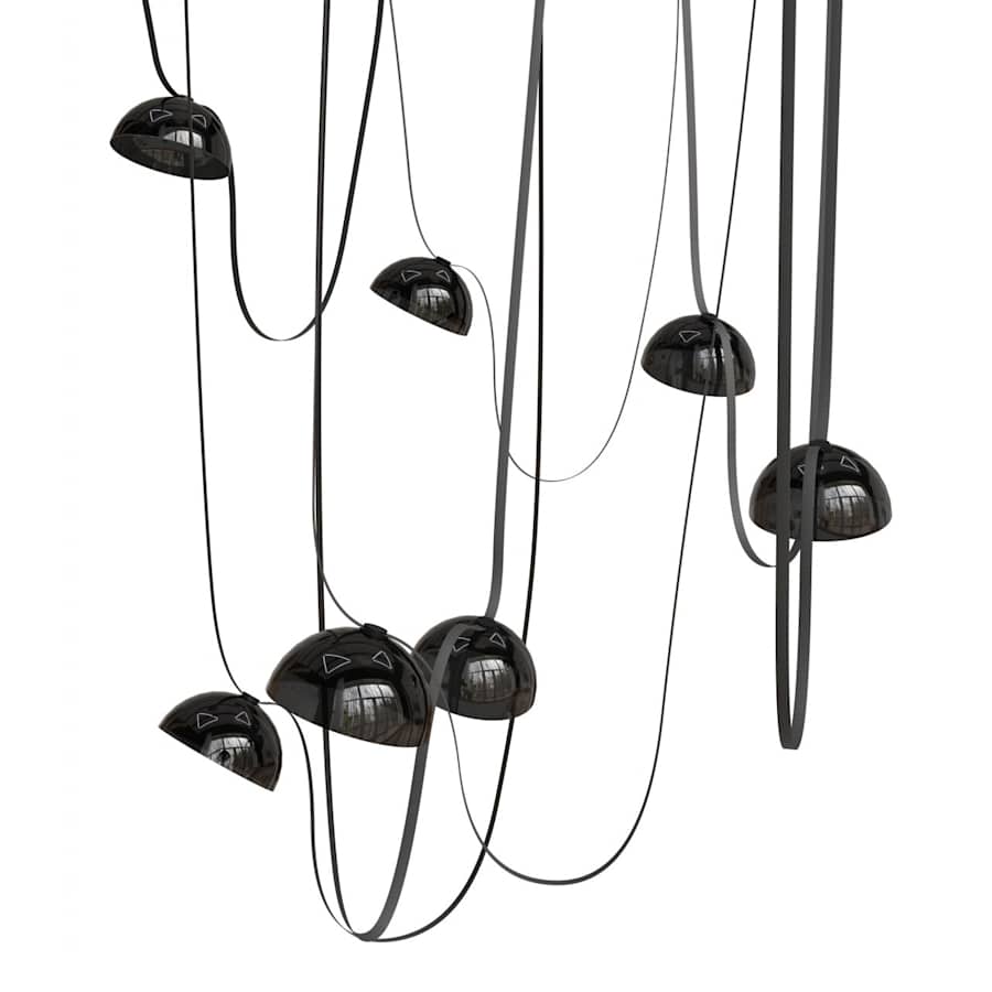 Avenue Lighting Fremont 9" Wide Abstract Chandelier