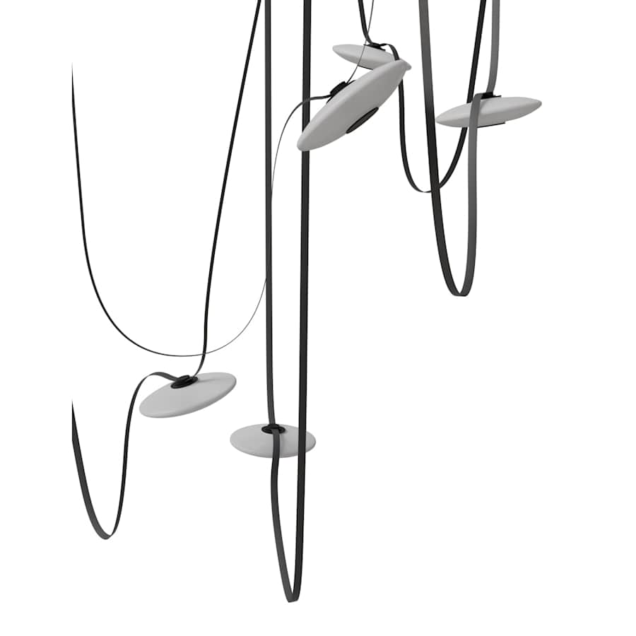 Avenue Lighting Fremont 9" Wide Abstract Chandelier