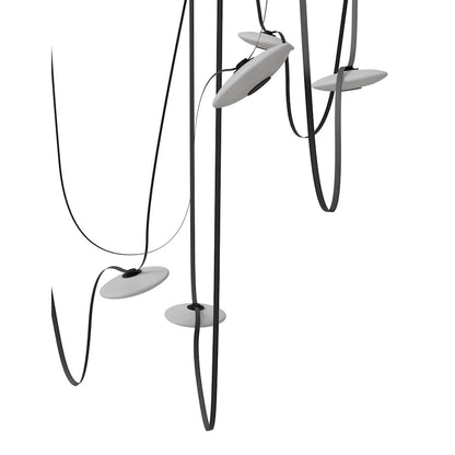 Avenue Lighting Fremont 9" Wide Abstract Chandelier