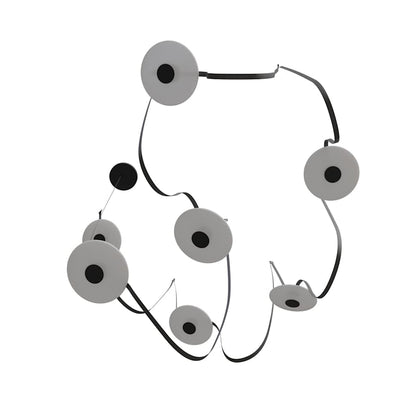 Avenue Lighting Fremont 9" Wide Abstract Chandelier