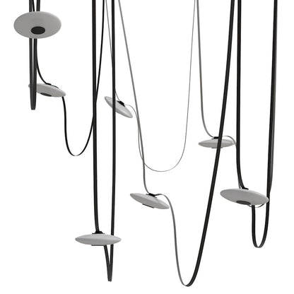 Avenue Lighting Fremont 9" Wide Abstract Chandelier