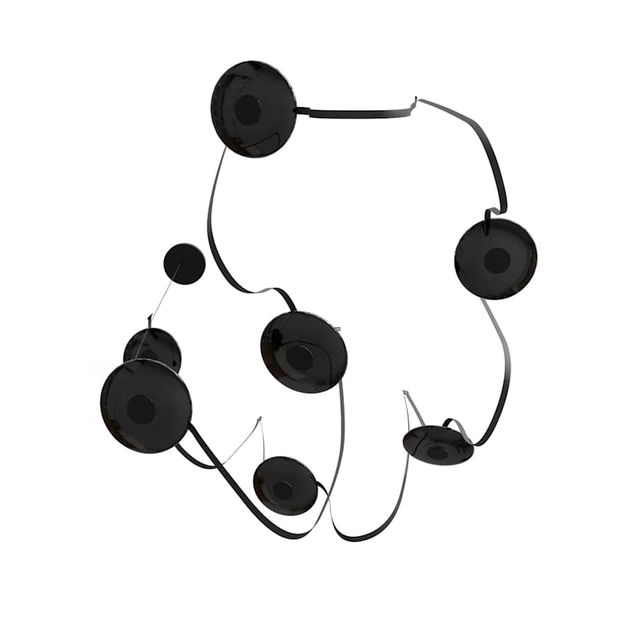 Avenue Lighting Fremont 9" Wide Abstract Chandelier