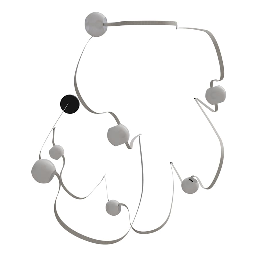 Avenue Lighting Fremont 8" Wide Abstract Chandelier