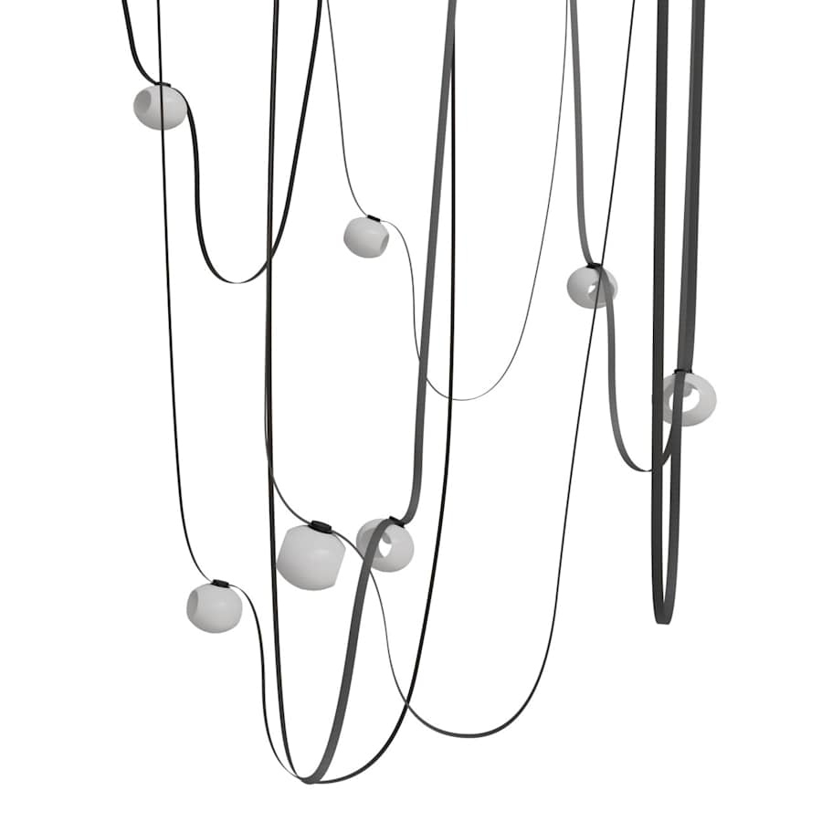 Avenue Lighting Fremont 8" Wide Abstract Chandelier