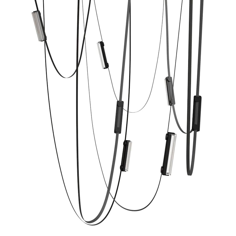 Avenue Lighting Fremont 3" Wide Abstract Chandelier