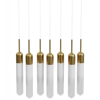 Avenue Lighting Tribeca 7 Light 36" Wide LED Linear Pendant