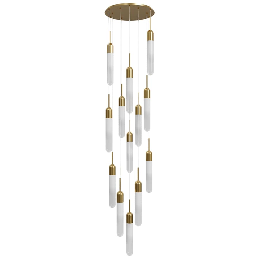 Avenue Lighting Tribeca 13 Light 15" Wide LED Multi Light Pendant