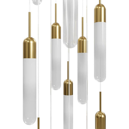 Avenue Lighting Tribeca 13 Light 15" Wide LED Multi Light Pendant