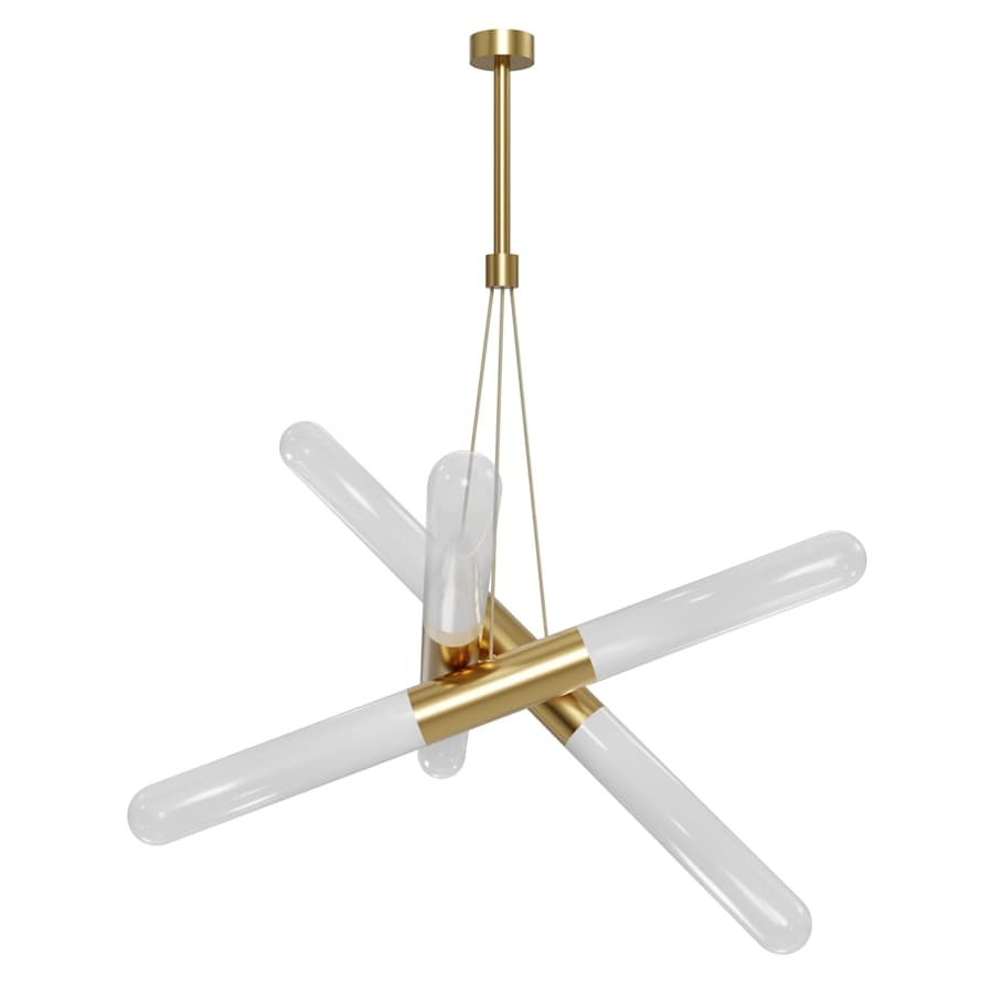 Avenue Lighting Tribeca 6 Light 35" Wide LED Multi Light Pendant