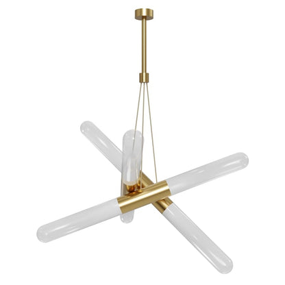 Avenue Lighting Tribeca 6 Light 35" Wide LED Multi Light Pendant