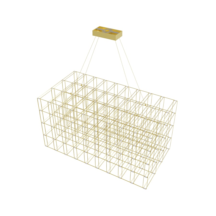 Avenue Lighting Argyle Ave. 34" Wide LED Abstract Chandelier