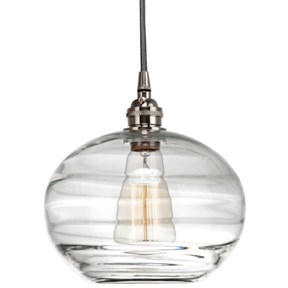 Hammerton Studio Coppa 29" Wide Artisan Crafted Optic Glass 8 Light Pendant
