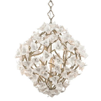 Corbett Lighting Lily 6 Light 27" Pendant with Hand-Crafted Iron