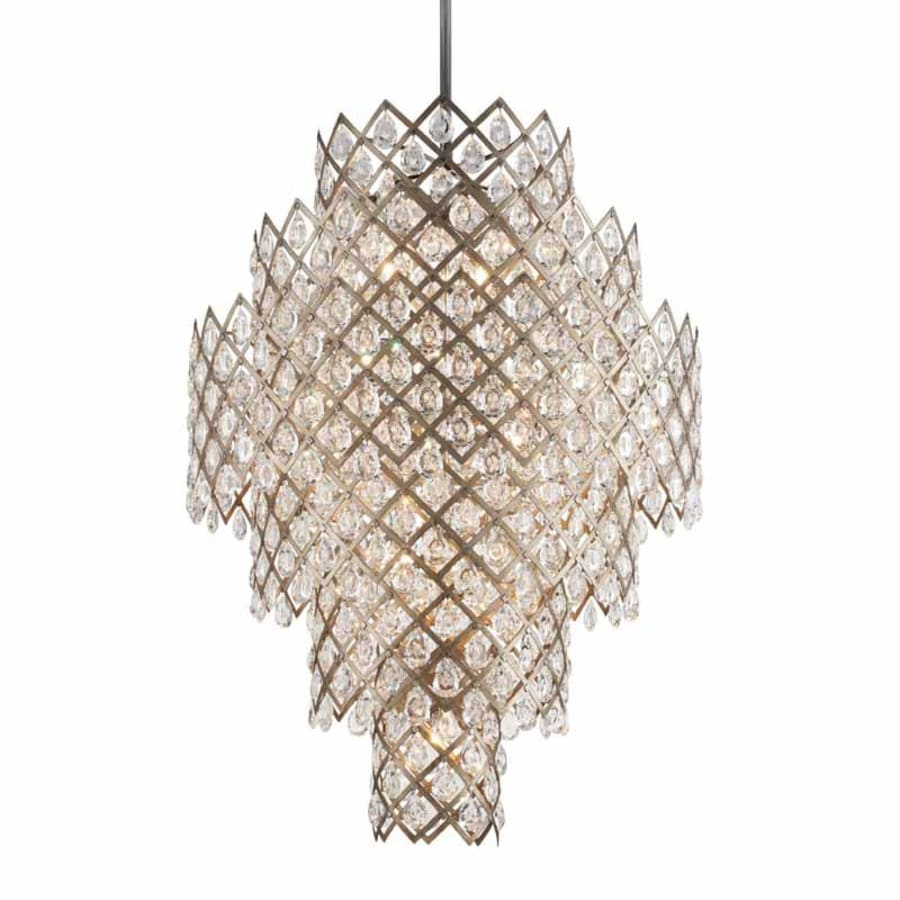 Corbett Lighting Tiara 17 Light 44-3/4" Wide Chandelier with Crystal Accents