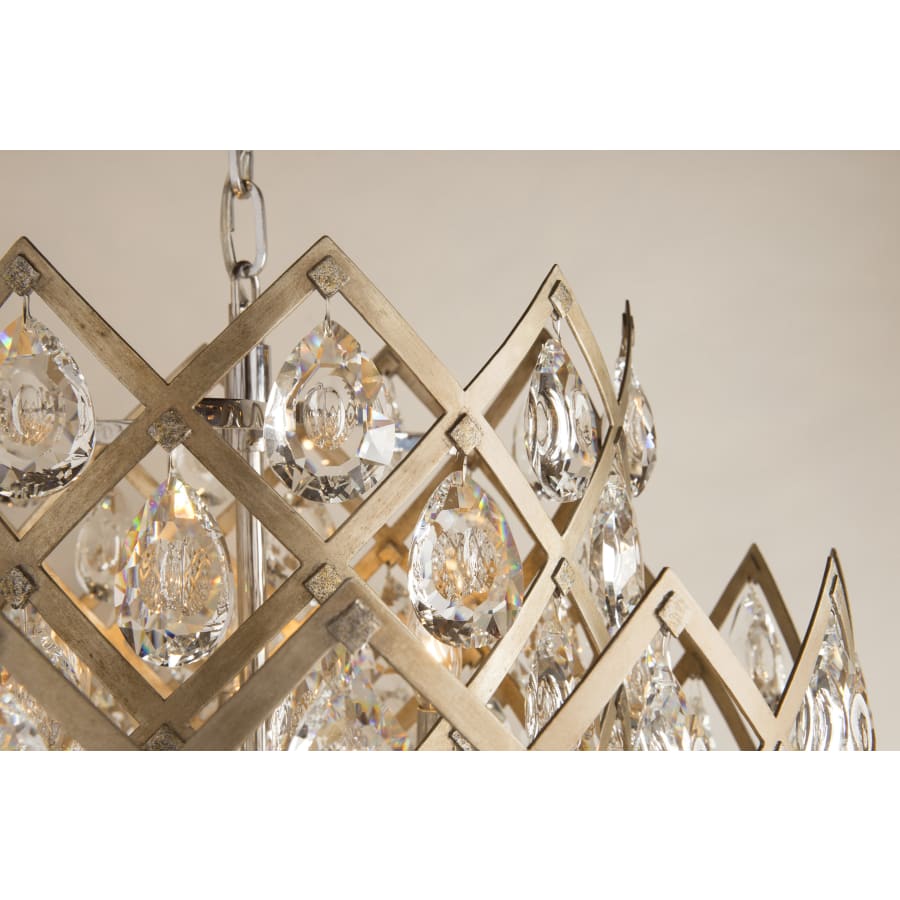 Corbett Lighting Tiara 17 Light 44-3/4" Wide Chandelier with Crystal Accents
