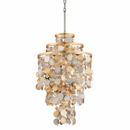 Corbett Lighting Ambrosia 5 Light 18" Wide Pendant with Crystal Accents