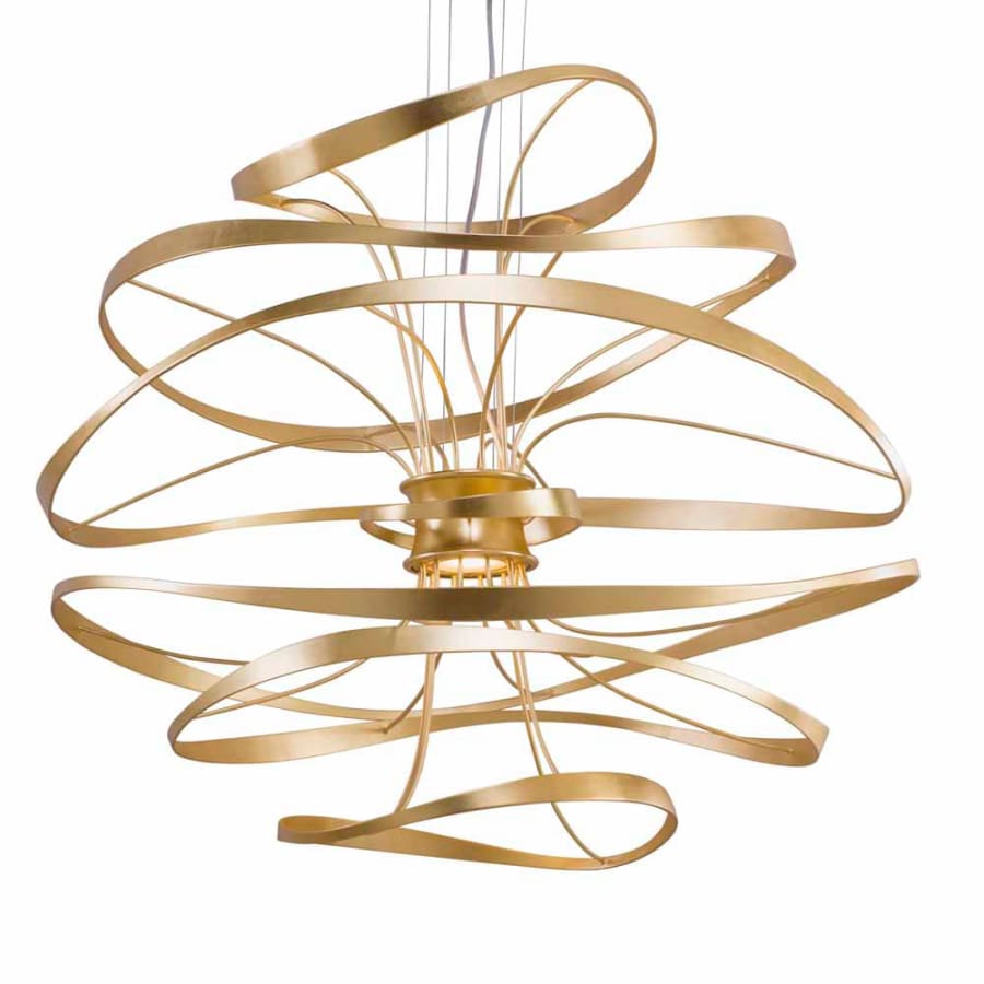Corbett Lighting Calligraphy Light 42" Wide Integrated LED Globe Chandelier