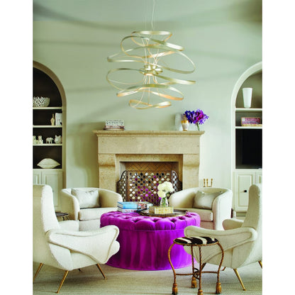 Corbett Lighting Calligraphy Light 42" Wide Integrated LED Globe Chandelier