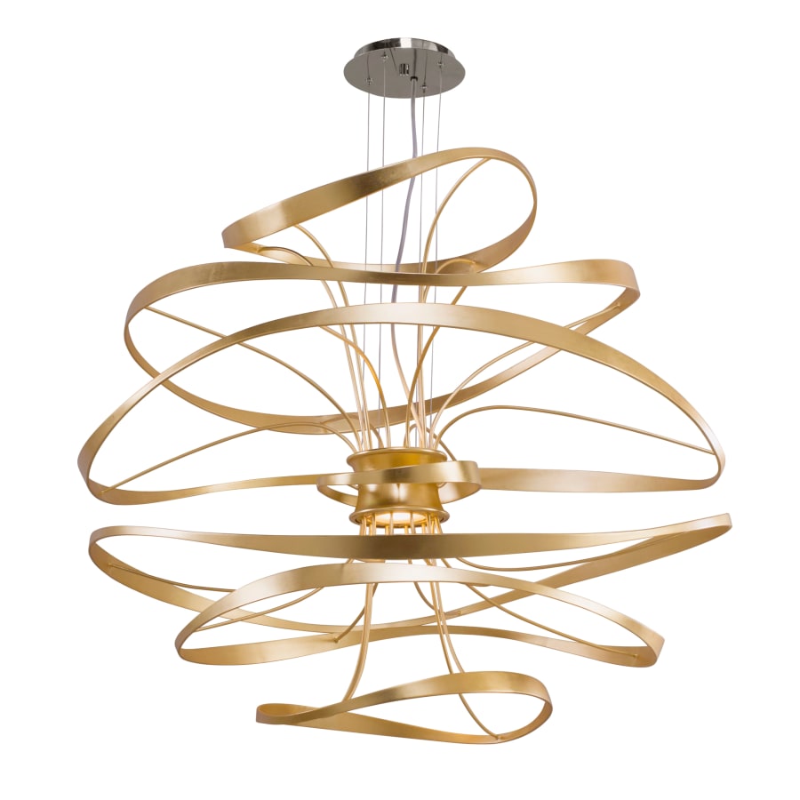 Corbett Lighting Calligraphy Light 42" Wide Integrated LED Globe Chandelier