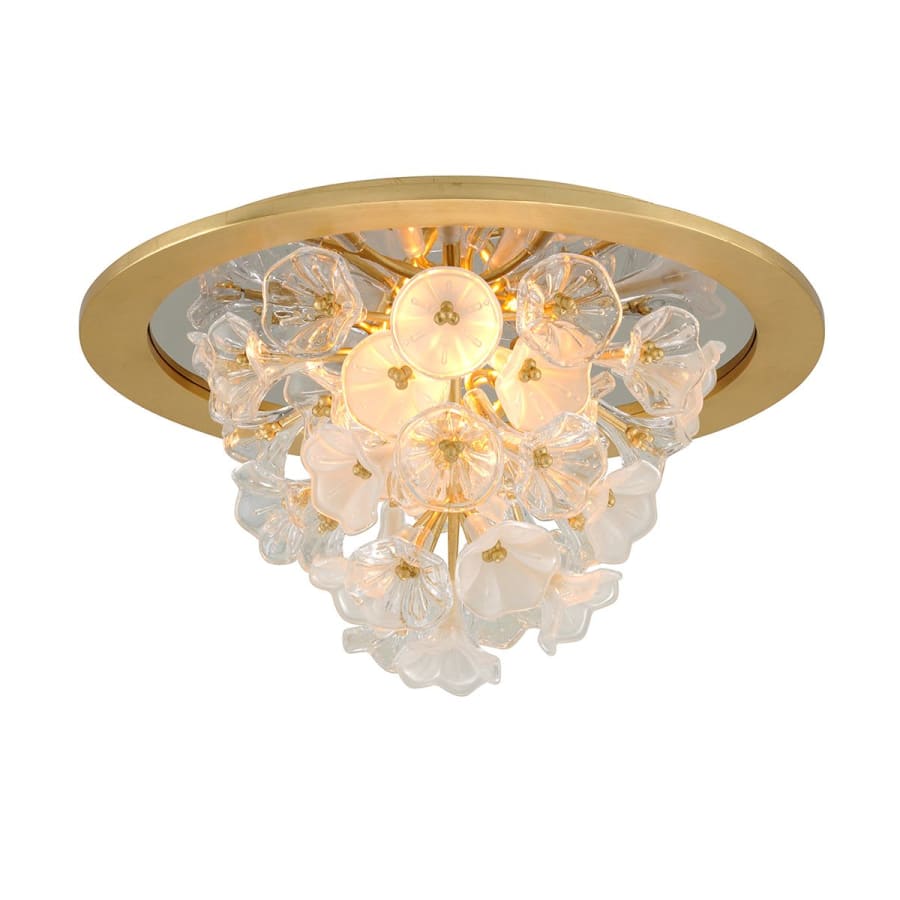 Corbett Lighting Jasmine Single Light 22" Wide Integrated LED Flush Mount Waterfall Ceiling Fixture