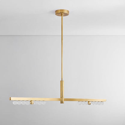 Corbett Lighting Annecy 50" Wide Linear Chandelier