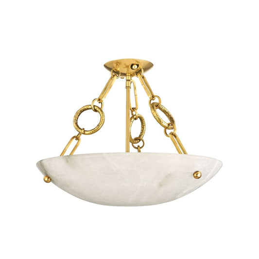 Corbett Lighting Yadira 4 Light 18" Wide Semi-flush Bowl Ceiling Fixture