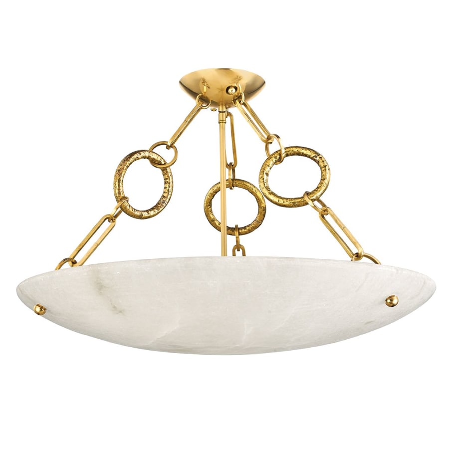 Corbett Lighting Yadira 6 Light 26" Wide Semi-flush Bowl Ceiling Fixture