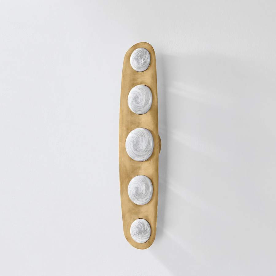 Corbett Lighting Bezel 31" Tall 2700K LED Wall Sconce