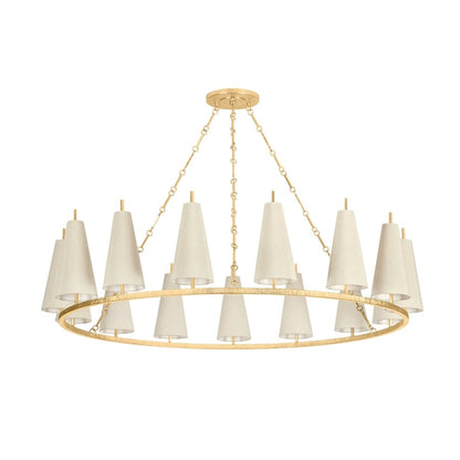 Corbett Lighting Tirana 15 Light 55" Wide Ring Chandelier