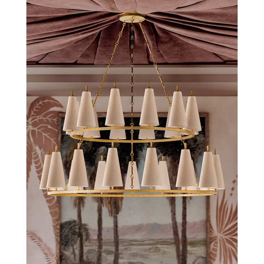Corbett Lighting Tirana 27 Light 55" Wide Ring Chandelier