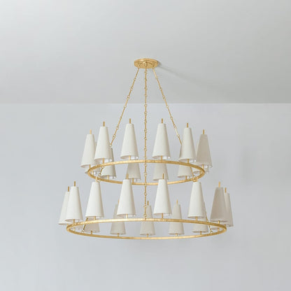 Corbett Lighting Tirana 27 Light 55" Wide Ring Chandelier