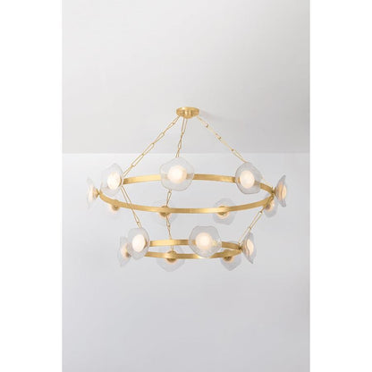 Corbett Lighting Almandine 61" Wide Ring Chandelier