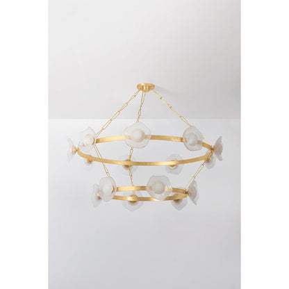 Corbett Lighting Almandine 61" Wide Ring Chandelier